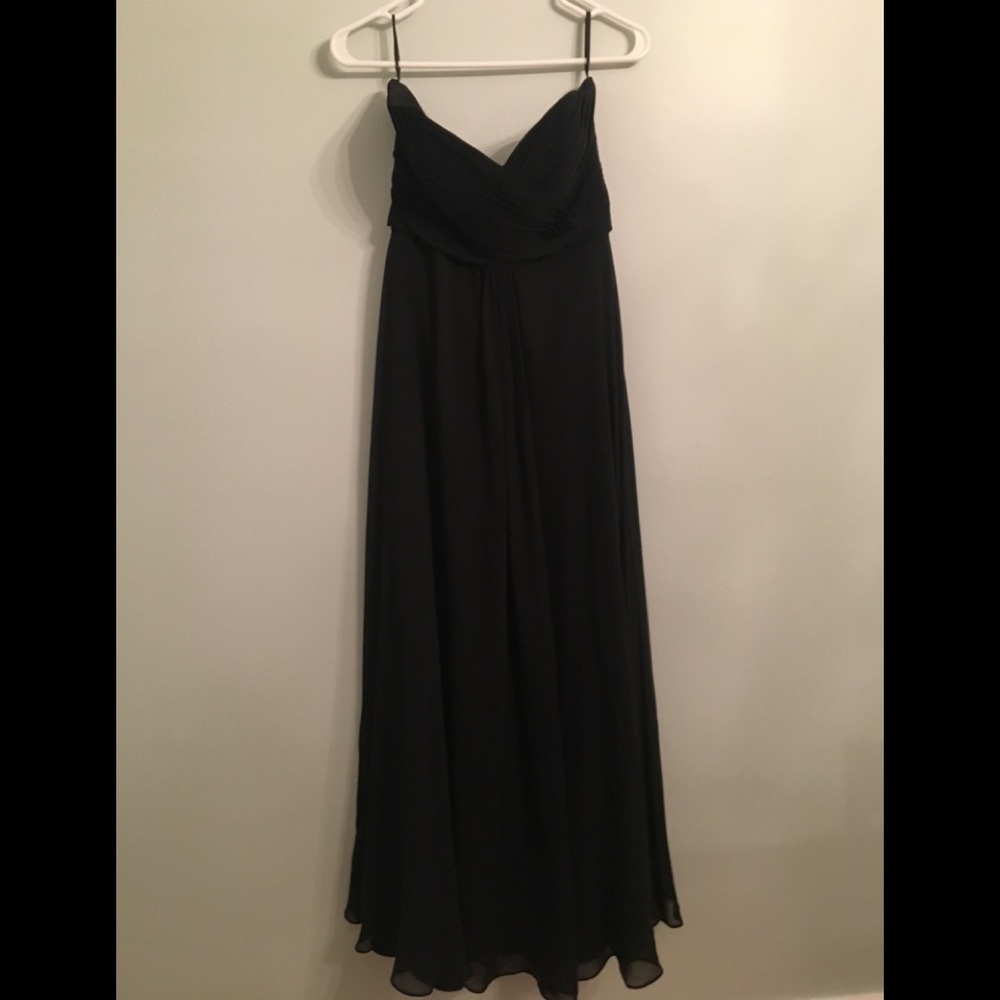 Black Bridesmaid Dress